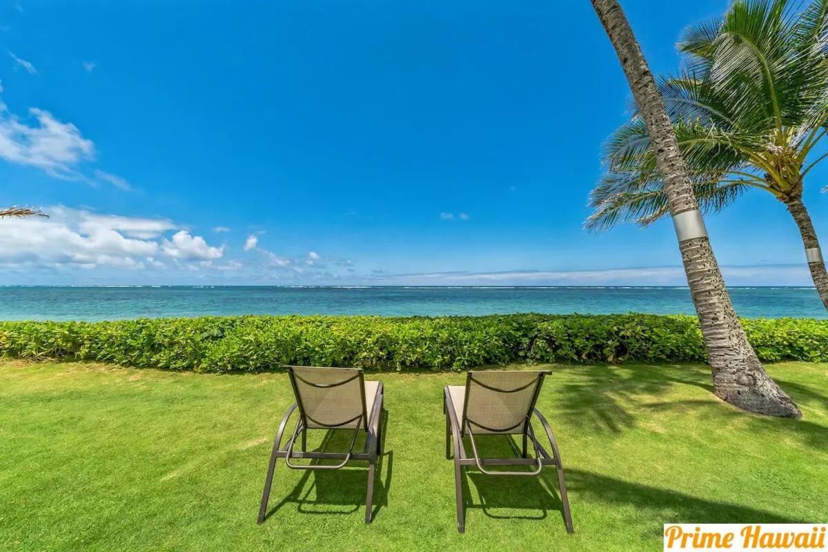 Beautiful Beachfront Condo Laie Екстериор снимка