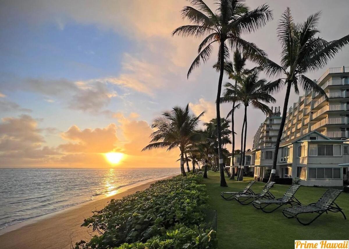 Beautiful Beachfront Condo Laie Екстериор снимка